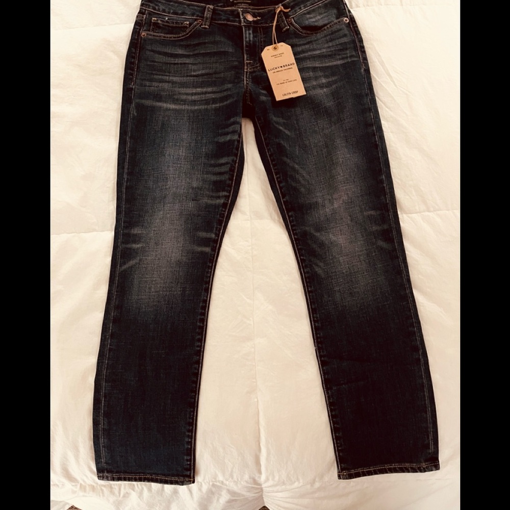Lucky jeans Lolita crop NWT